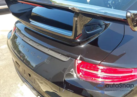 2016 Porsche 911 Gt3 z USA, uszkodzony, nr VIN WP0AC2A94GS184183